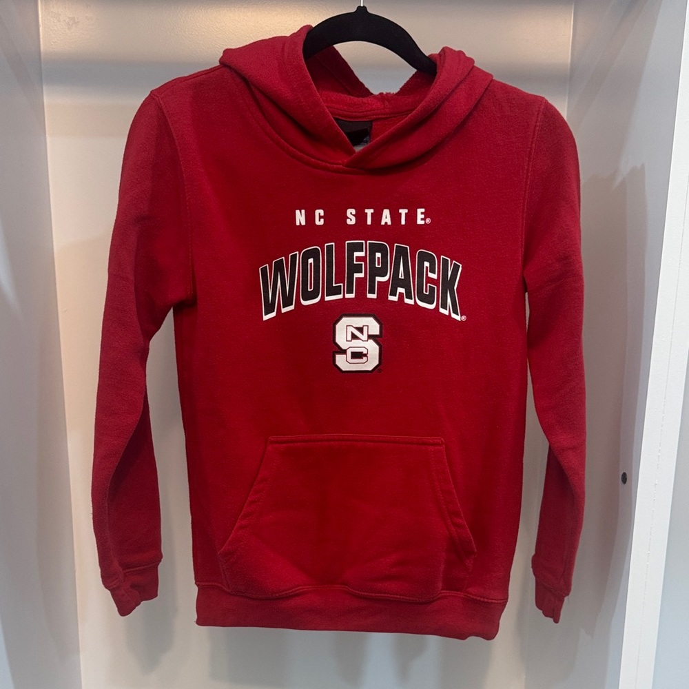 Red NC State Wolfpack Hoodie